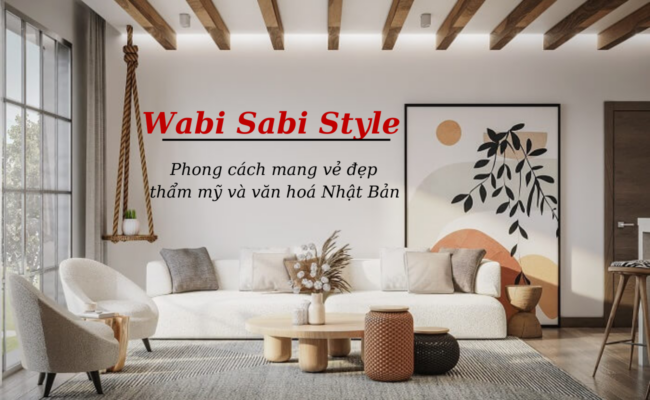 Wabi Sabi Style - Phong cách mang vẻ đẹp thẩm mỹ và văn hóa Nhật Bản